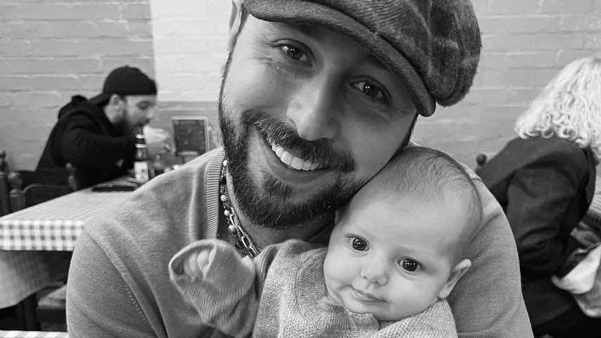Paul Khoury mit seiner Tochter Kingsley