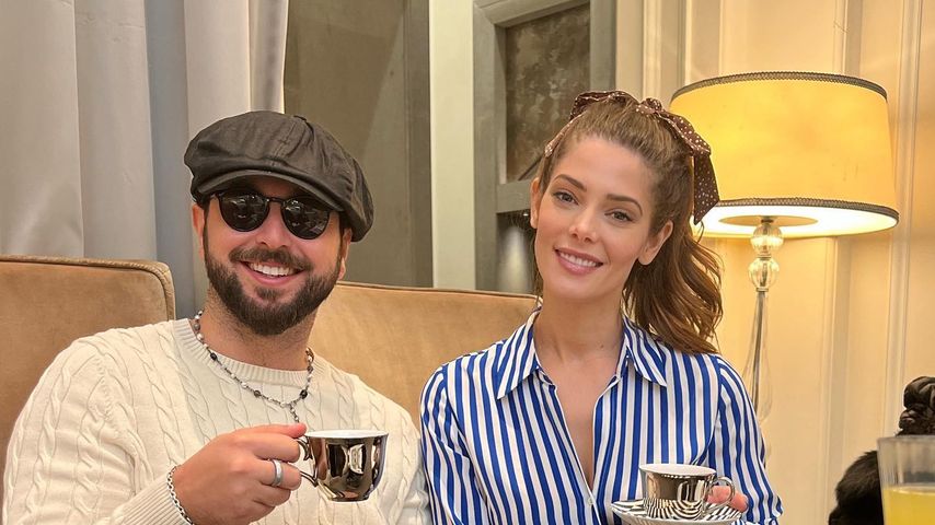 Paul Khoury und Ashley Greene im November 2021