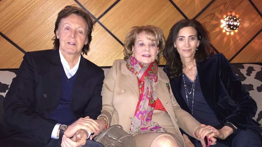 Mit Frau verwandt: Paul McCartney betrauert Barbara Walters