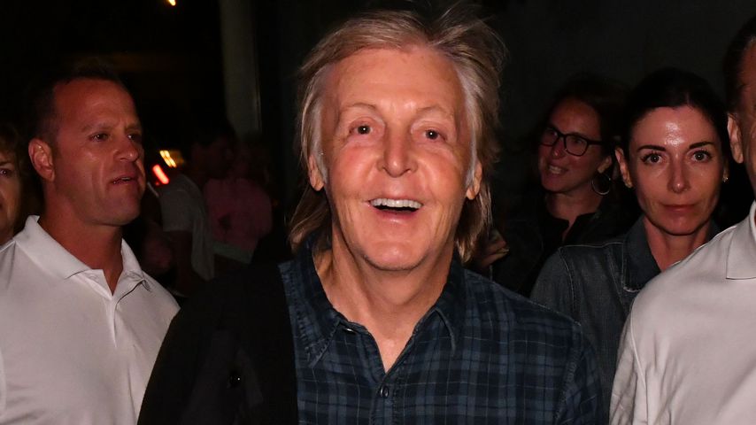 Paul McCartney bei einem Konzert in New York im August 2019