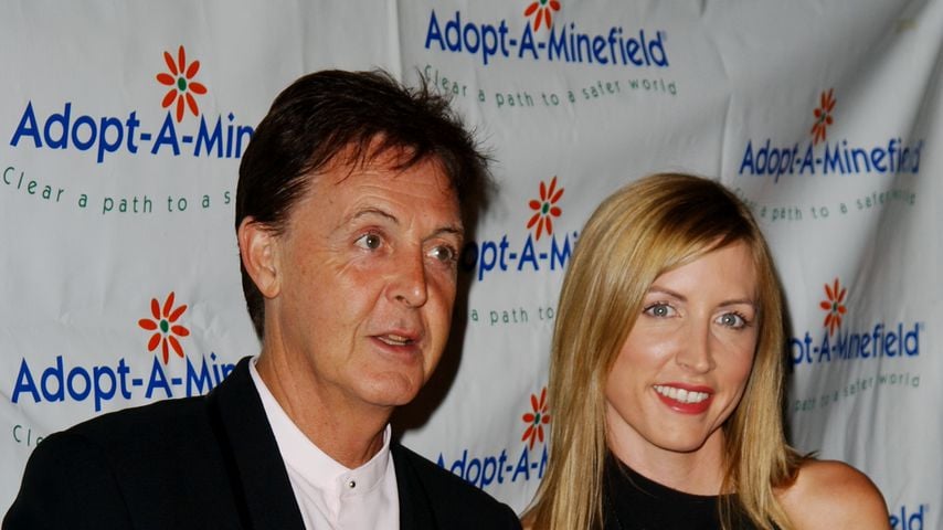 Paul McCartney und Heather Mills