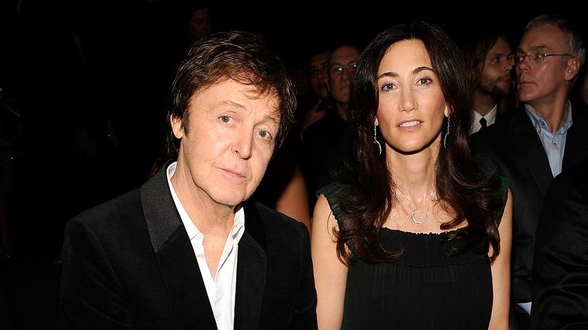 Paul McCartney und Nancy Shevell, Februar 2009