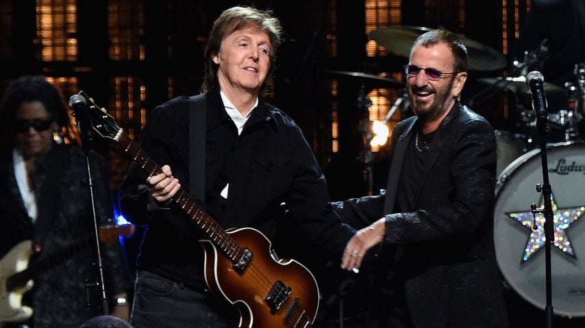 Paul McCartney und Ringo Starr, ehemalige Beatles-Bandkollegen