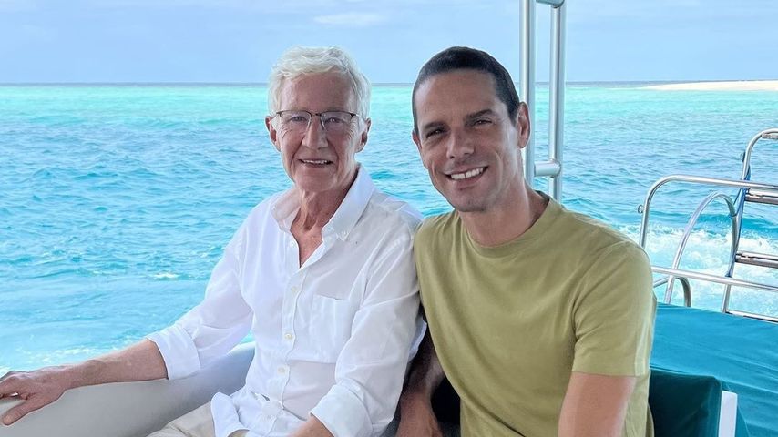 Paul O'Grady mit seinem Mann Andre Portasio