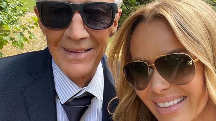 Paul O'Grady und Amanda Holden, TV-Bekanntheiten