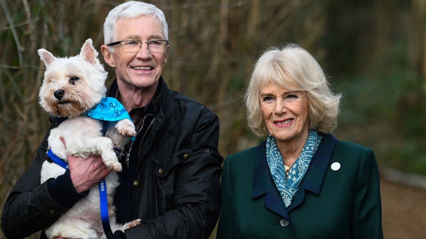 Paul O'Grady und Camilla Parker Bowles im Februar 2022