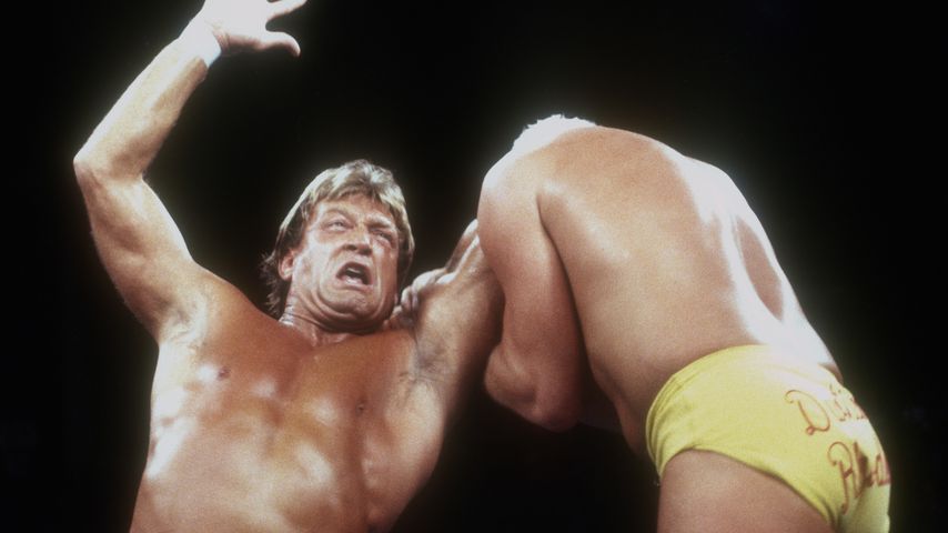 Die Wrestler Paul Orndorff und Dustin Rhodes