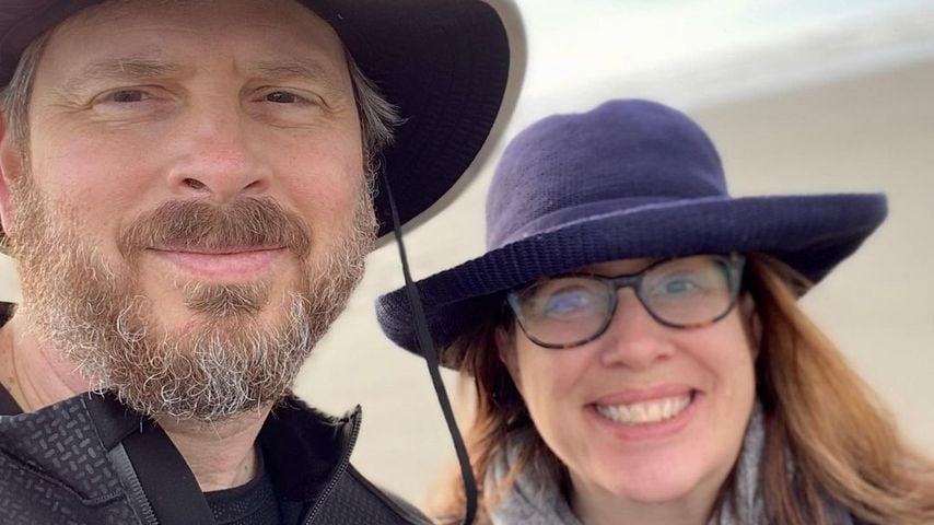 Paul Pottinger und  Autorin Julia Quinn in Washington