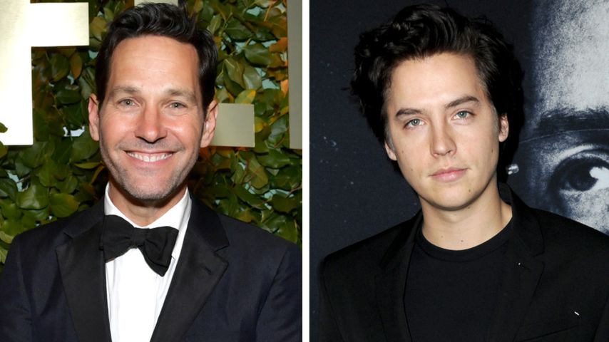 Collage: Paul Rudd, Cole Sprouse