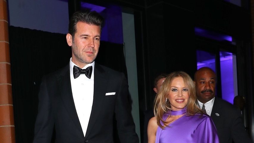 Paul Solomons und Kylie Minogue im Januar 2020