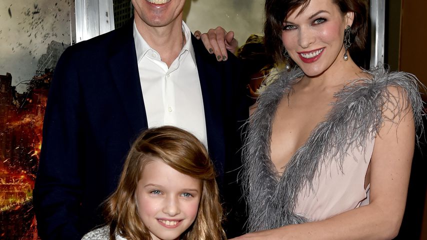 Paul W.S. Anderson, Milla Jovovich und Tochter Ever Gabo Anderson