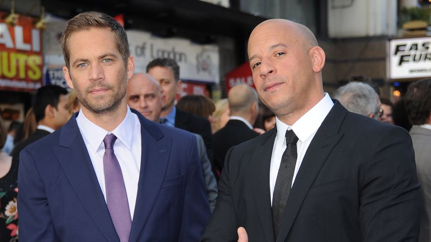 Paul Walker und Vin Diesel bei der "Fast & Furious 6"-Premiere in London 2013