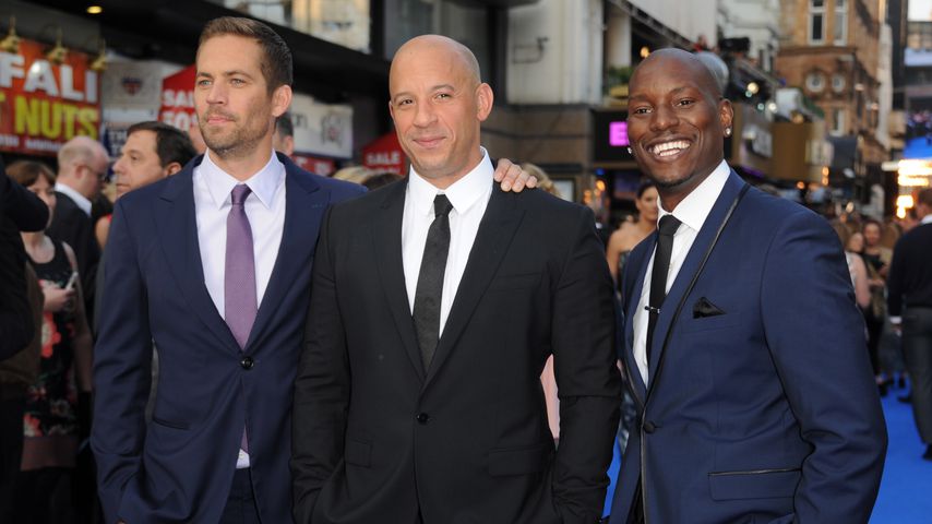 Paul Walker, Vin Diesel und Tyrese Gibson bei der "Fast & Furious 6"-Premiere, Mai 2013
