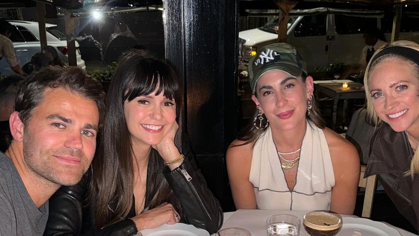 Paul Wesley und Nina Dobrev feiern "Vampire Diaries"-Reunion
