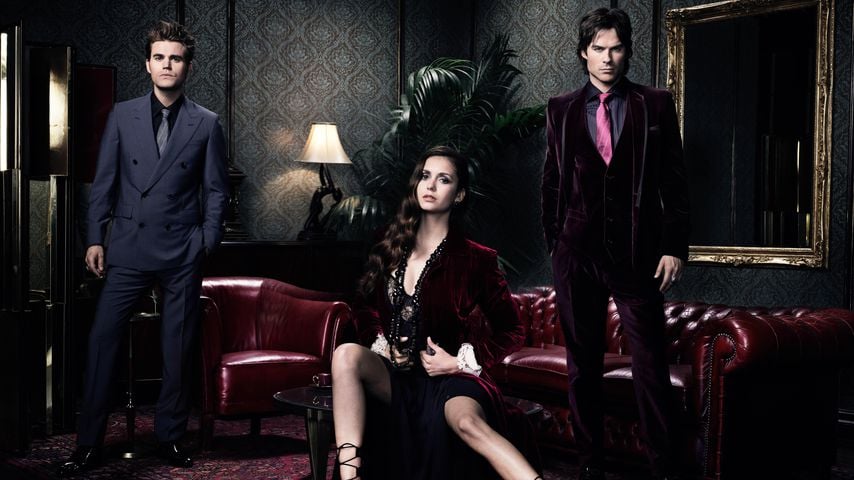 Paul Wesley, Nina Dobrev und Ian Somerhalder in ihren Rollen bei "The Vampire Diaries"