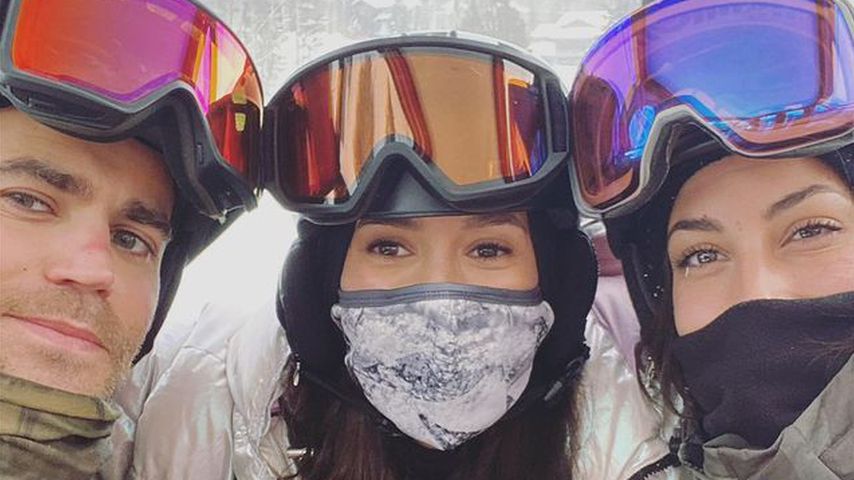 Paul Wesley, Nina Dobrev und Ines De Ramon