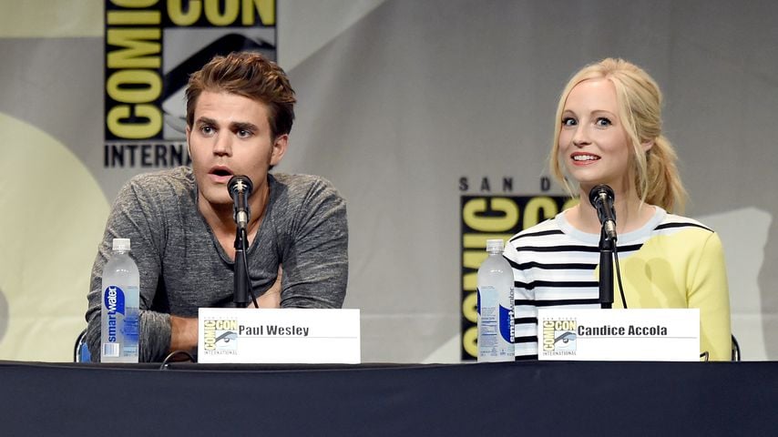 Paul Wesley und Candice King bei der Comic-Con 2015