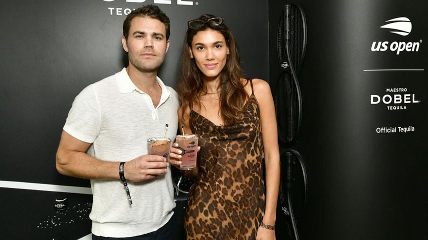 Paul Wesley und Natalie Kuckenburg bei den US Open 2023