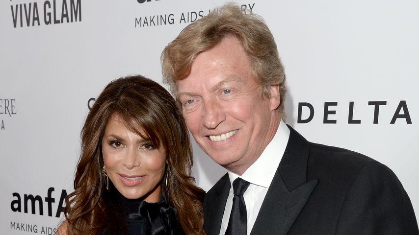 Paula Abdul und Nigel Lythgoe bei der amfAR Inspiration Gala, Dezember 2013