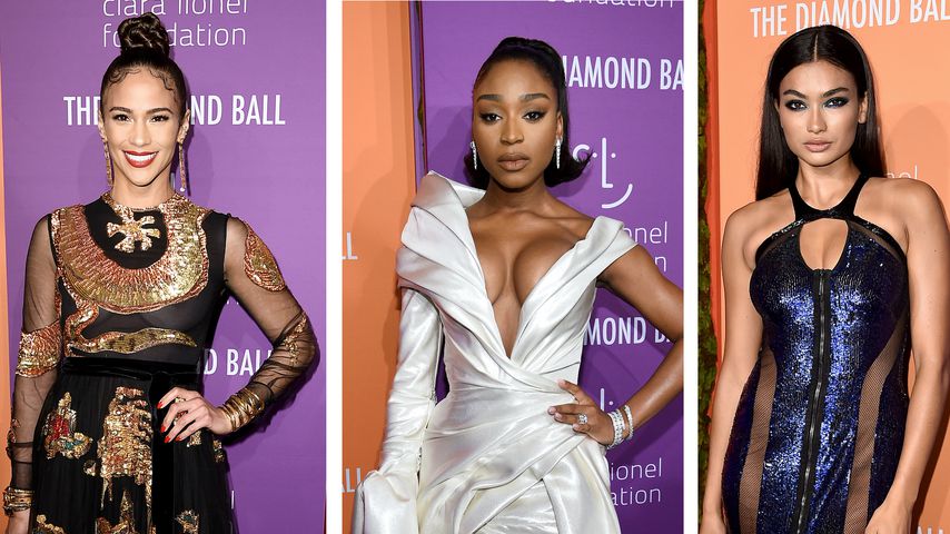 Sexy Roben und Nippelalarm: Das waren die Diamond-Ball-Looks