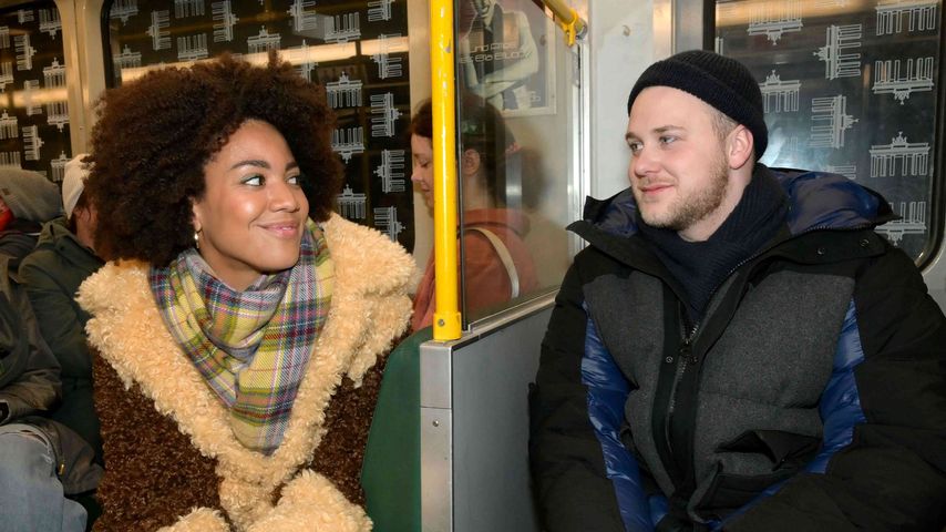 Paulina Afaja und Felix van Deventer als Flo und Jonas bei GZSZ