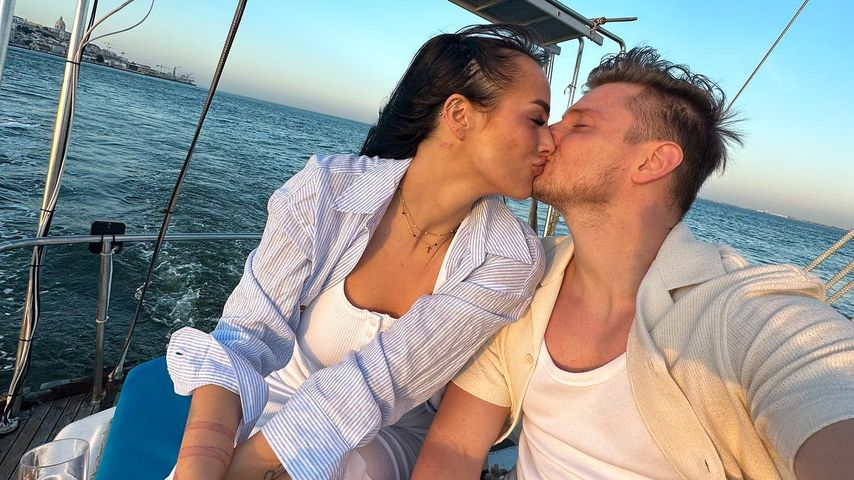 Paulina Ljubas und Tommy Pedroni im April 2023