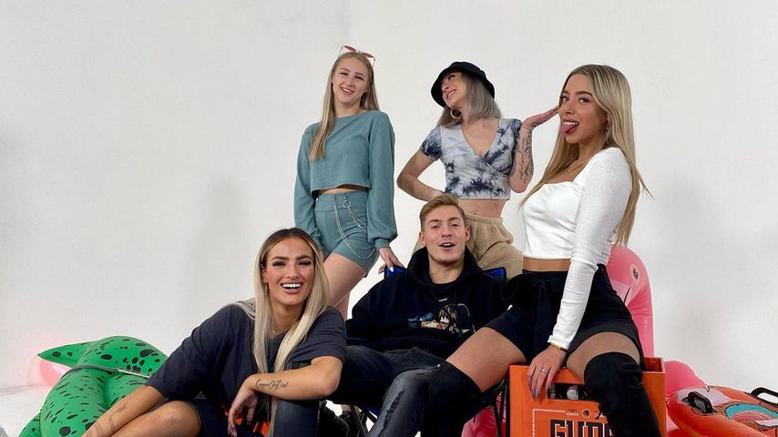 Paulina, Melanie, Henrik, Julia und Walentina