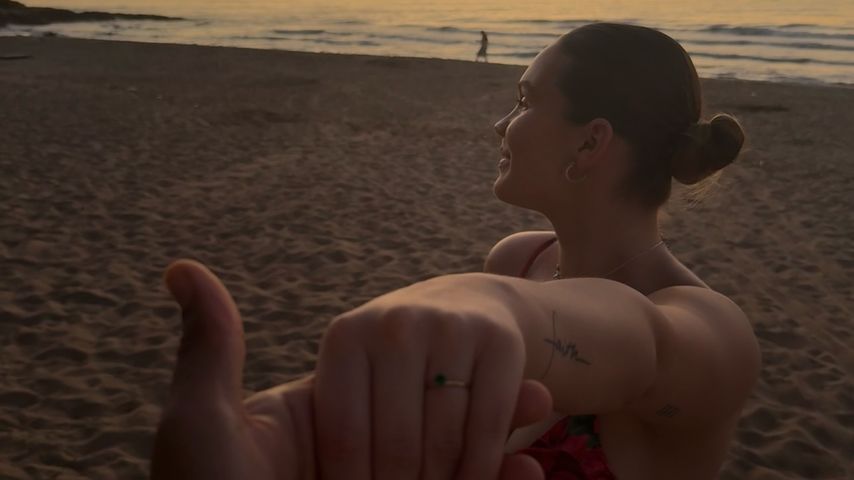 Schwangere Paulina Pilch und ihr Adi haben sich verlobt
