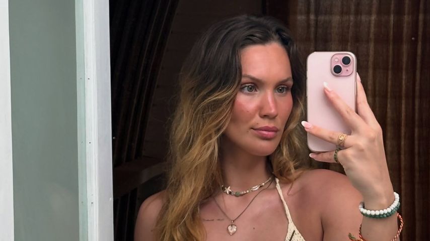 Unterleibsschmerzen: Schwangere Paulina Pilch musste zum Doc