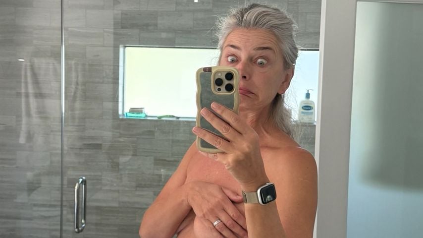 Paulina Porizkova kontert Kritikerin oben ohne