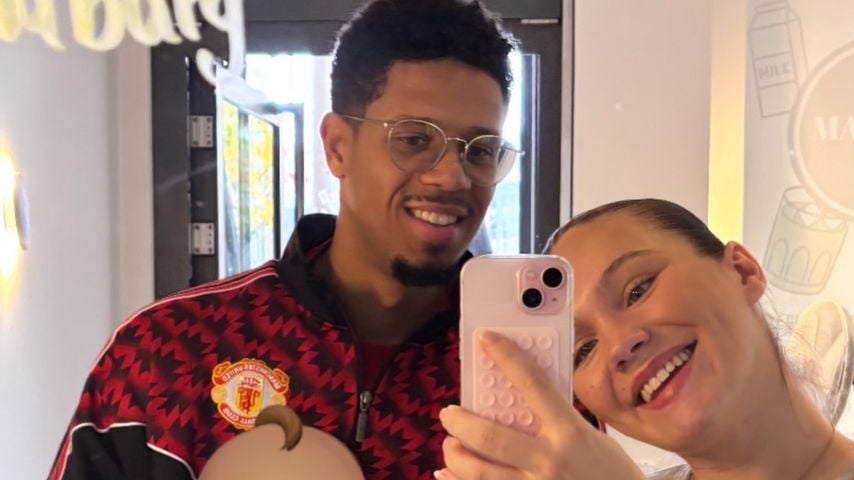Paulina Sousa mit ihrem Mann Adi und ihrem Sohn