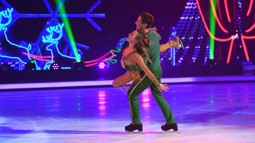 Peer Kusmagk und Kat Rybkowski. "Dancing on Ice"-Teilnehmer
