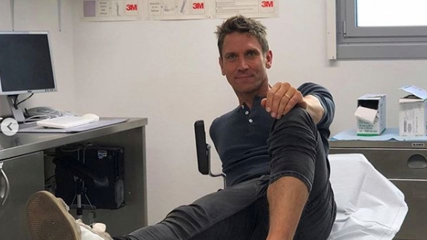Peer Kusmagk im Krankenhaus