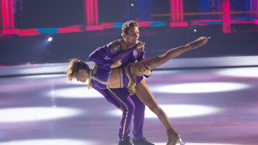 Peer Kusmagk und Kat Rybkowski bei "Dancing on Ice"