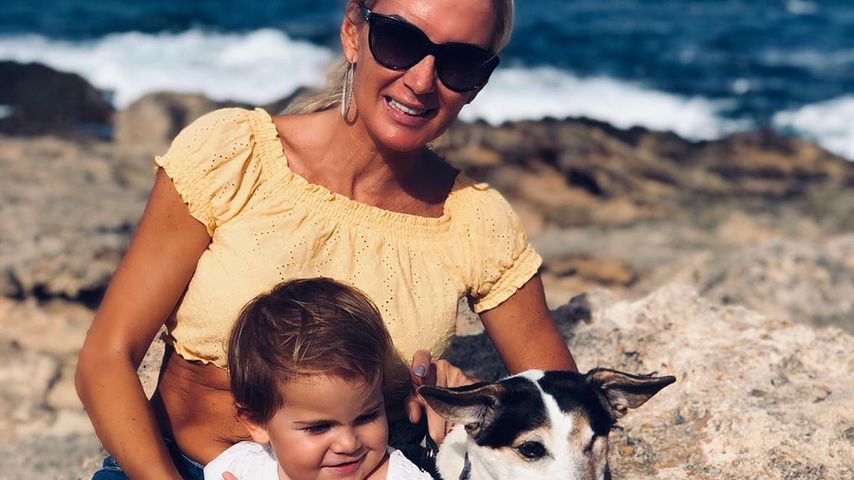 Peggy Jerofke mit ihrer Tochter Josephine