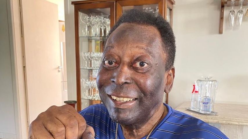 Pelé im Februar 2022
