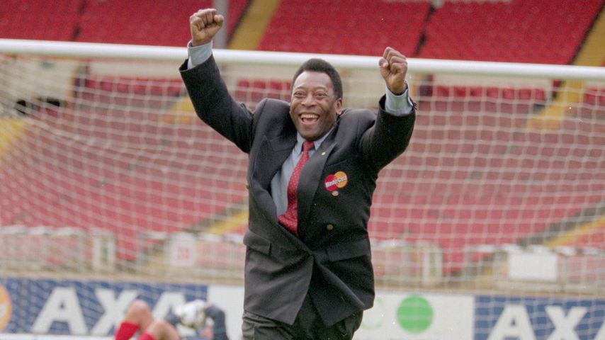 Pelé in London im Jahr 2000