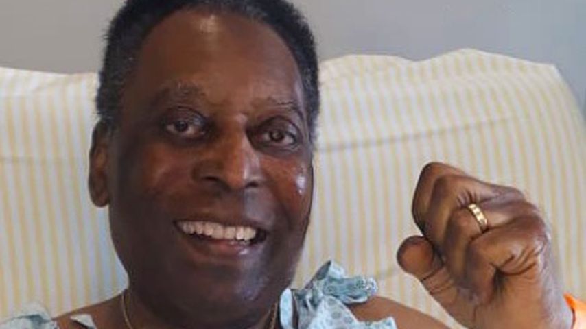 Pelé im Dezember 2021