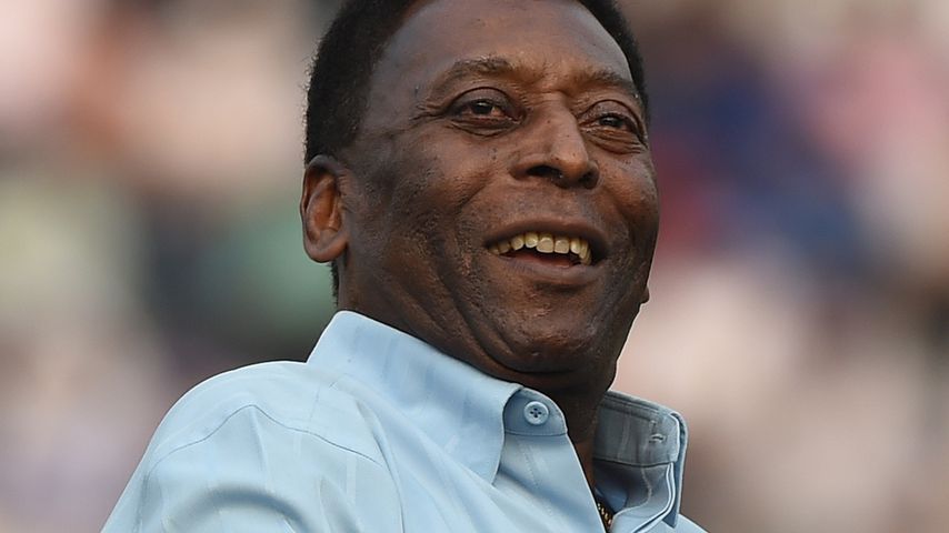 Pelé bei einem Event in Neu-Delhi im Oktober 2015