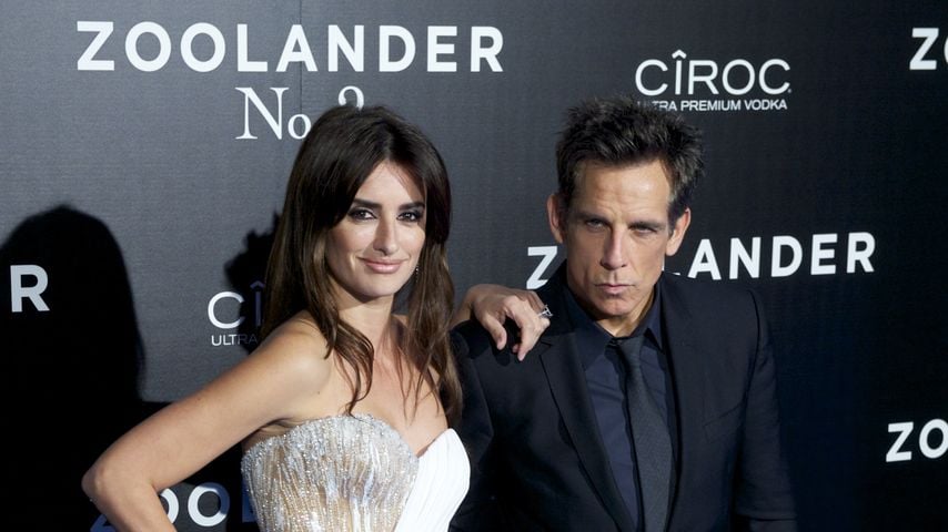 Penélope Cruz und Ben Stiller beim Fan-Screening von "Zoolander No. 2" im Capitol Theater in Madrid, 1. Februar 2016