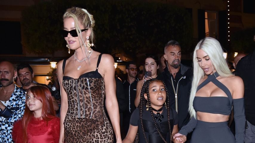 Penelope Disick, Khloé Kardashian, North West und Kim Kardashian