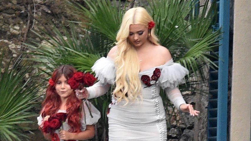 Penelope Disick und Alabama Barker auf der Hochzeit von Travis und Kourtney