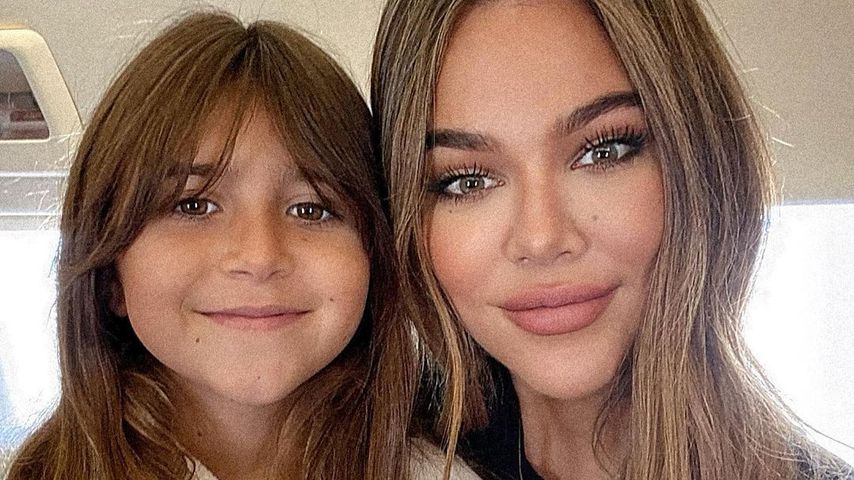 Penelope Disick und Khloé Kardashian im Juli 2021