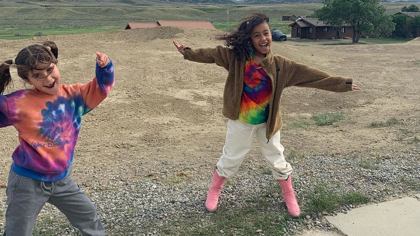 Penelope Disick und North West im Juni 2020