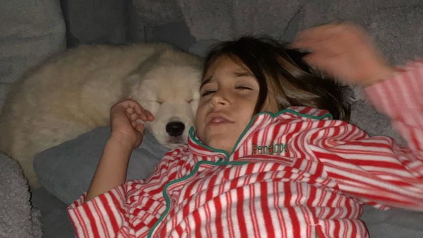 Penelope Scotland Disick an Weihnachten 2019