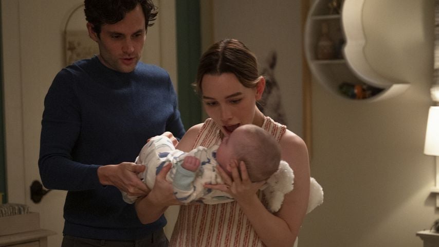 Penn Badgley und Victoria Pedretti in "You"-Staffel drei