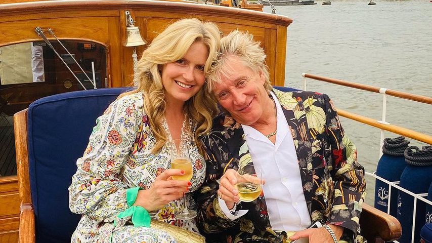 Rod Stewart und Penny Lancaster feiern den 14. Hochzeitstag