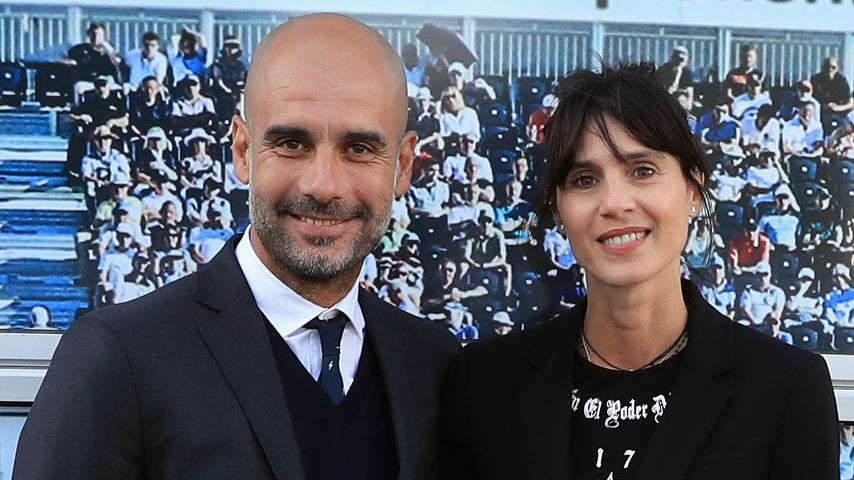 Pep Guardiola und Cristina Serra im Mai 2018
