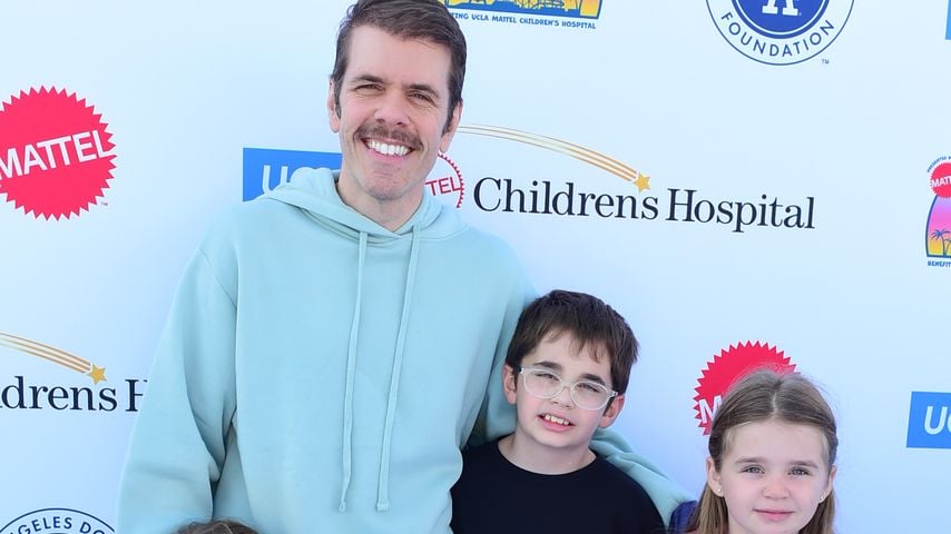 Perez Hilton mit seinen Kindern Mia, Mario und Mayte bei der Party on the Pier 2022 in Santa Monica