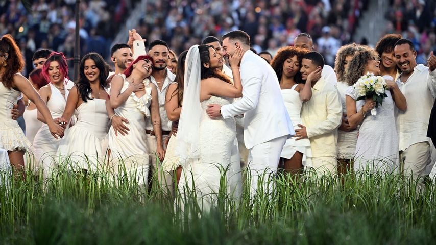 Echte Hochzeit bei der Super-Bowl-Halbzeitshow von Bad Bunny